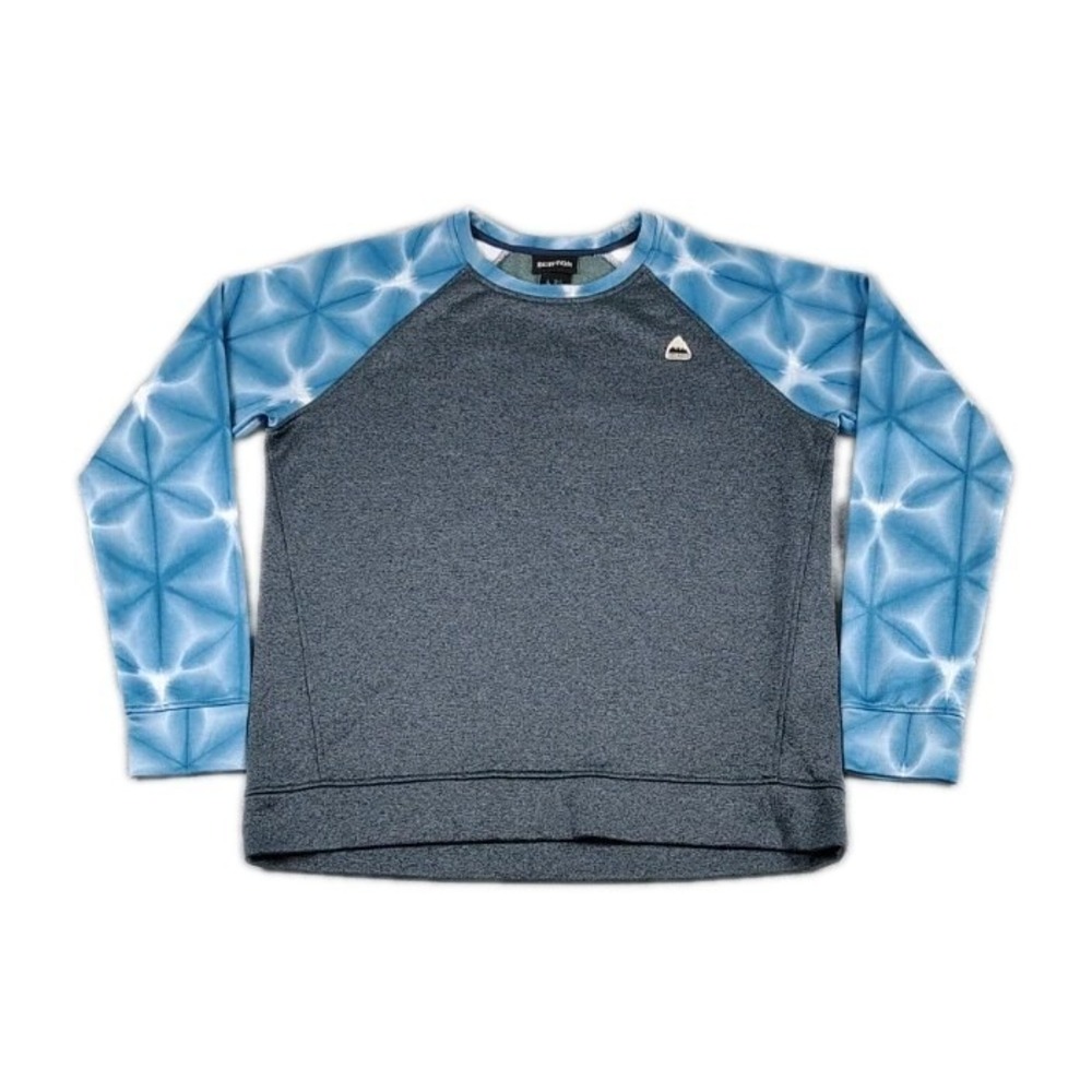 Burton Oak Crewneck Pullover Sweater Women's Size LG Multicolor Long Sleeve